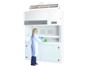 Image: AirMax™ polypropylene total exhaust fume hoods