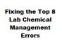 Image: Fixing the Top 8 Lab Chemical Management Errors